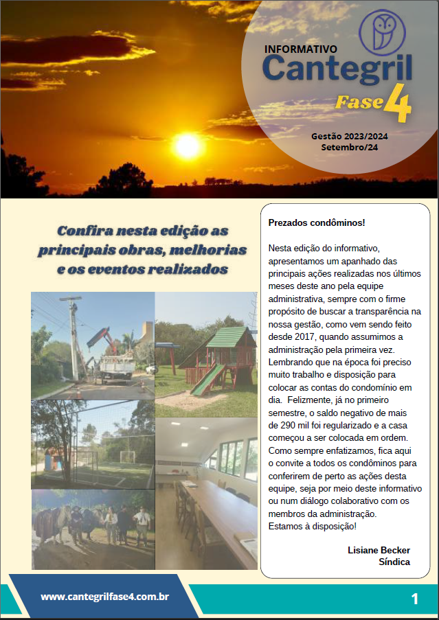Informativo Cantegril Fase 4